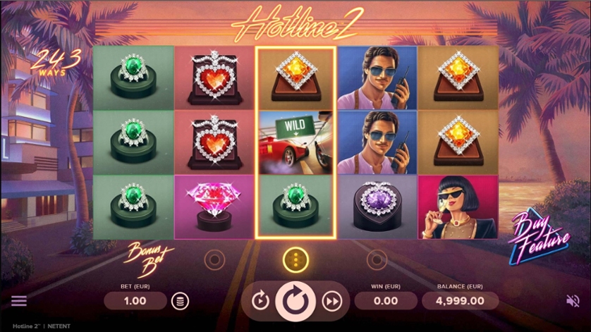 Hotline Casino – Rozgrywka i zabawa w stylu retro